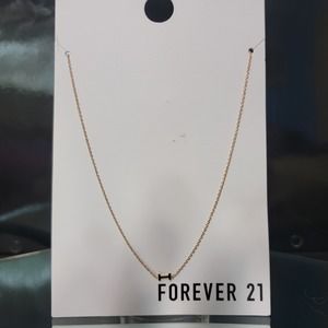 Forever 21 | Necklace | Gold | Letter I